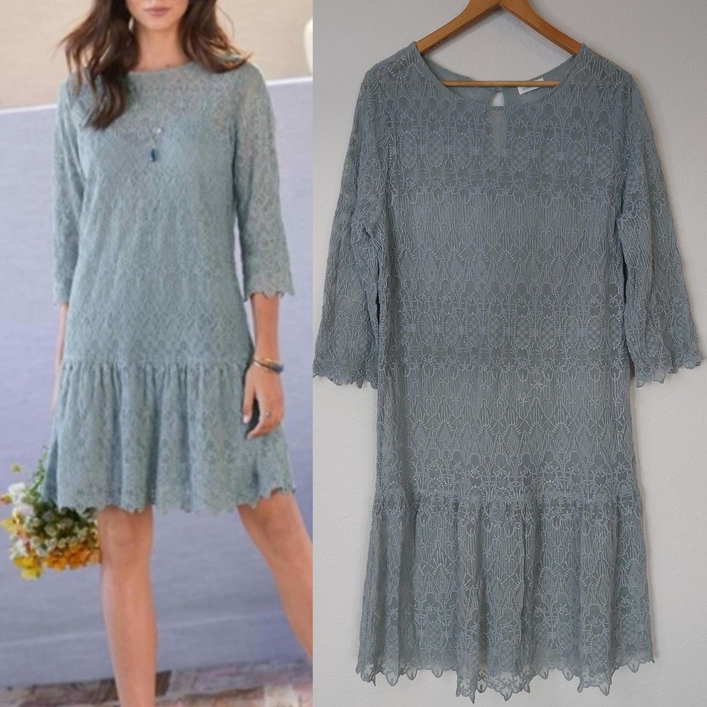Sundance Wildflower‎ Whisper Lace Dress Boho Festival